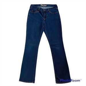 Old Navy Sweetheart Boot Cut Dark Wash Jeans 8 Long